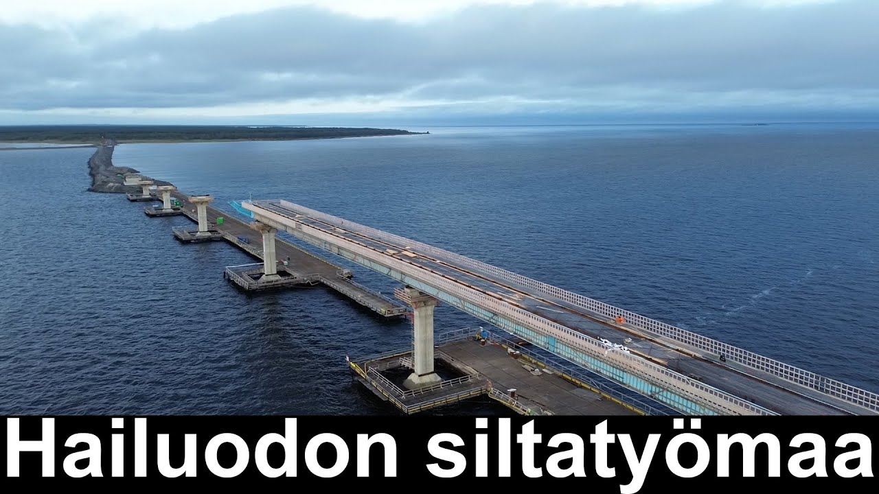 Hailuodon siltatyömaa 14.9.2025