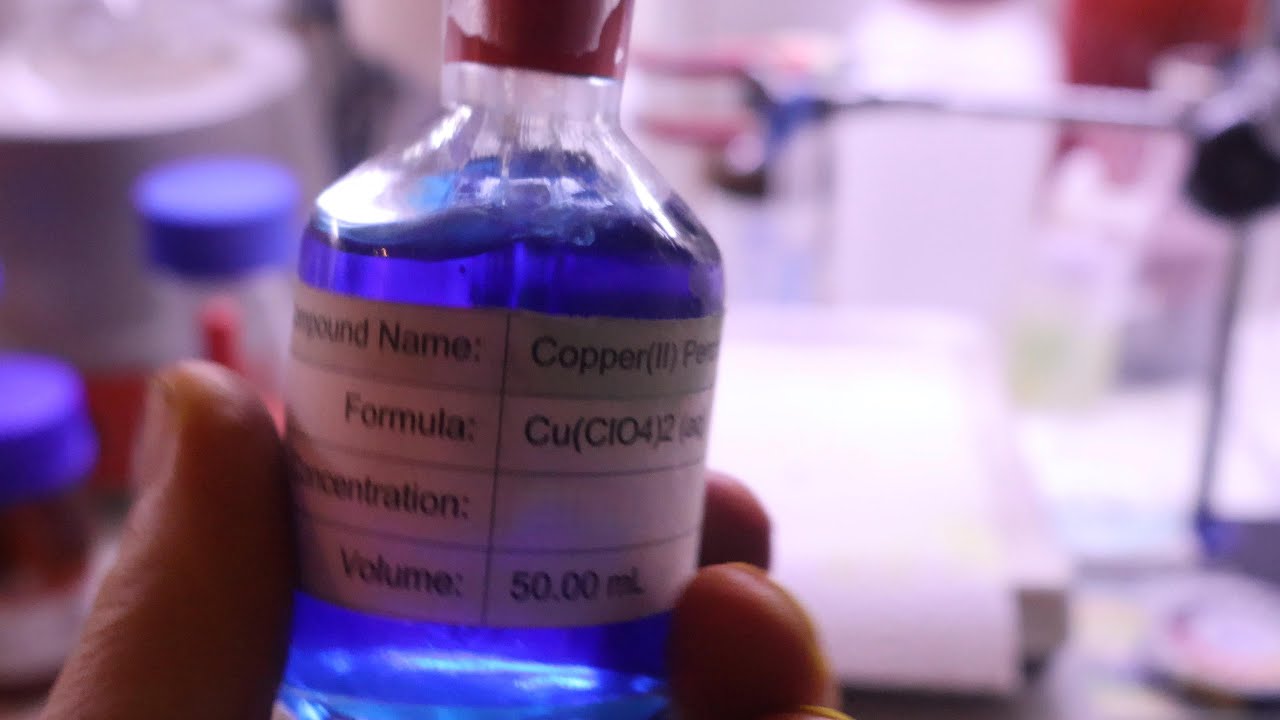 Copper Perchlorate Synthesis (Subscriber Request)