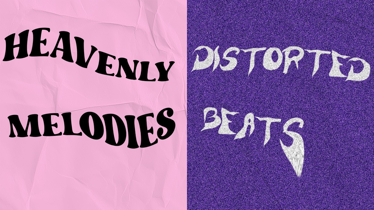 when heavenly melodies meet distorted beats