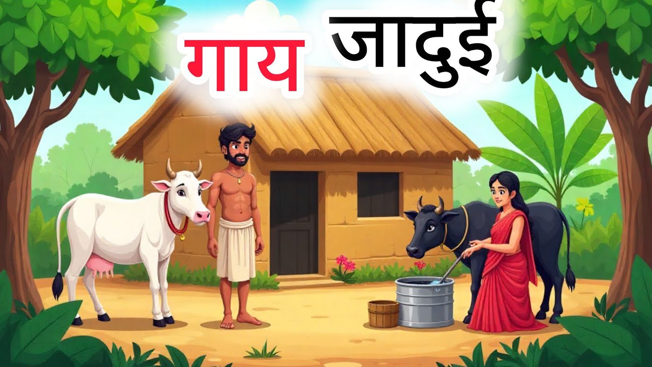 जादुई गाय | Jadoai Gay | Hindi Moral Story | Hindi Kahani | Hindi kahaniyan |