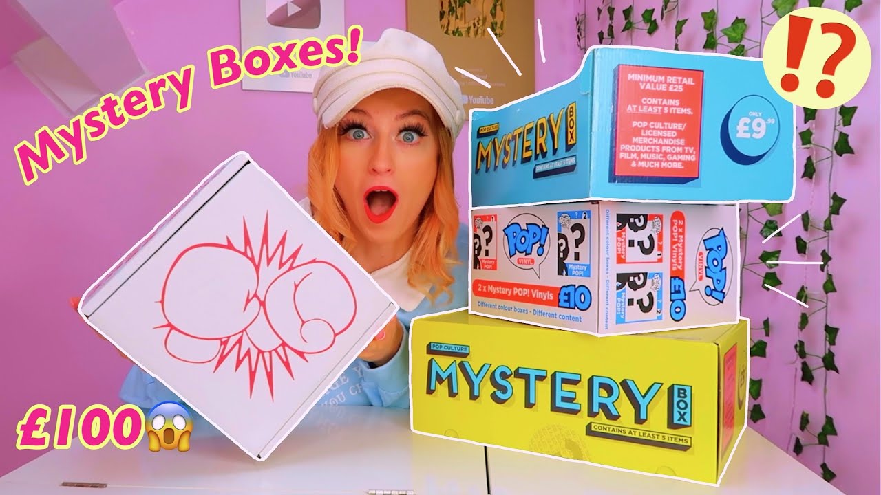 I SPENT £100 ON MYSTERY BOXES!!😱🎁*DISNEY, MARVEL, NINTENDO, FUNKO, FIDGETS + MORE!*🤭