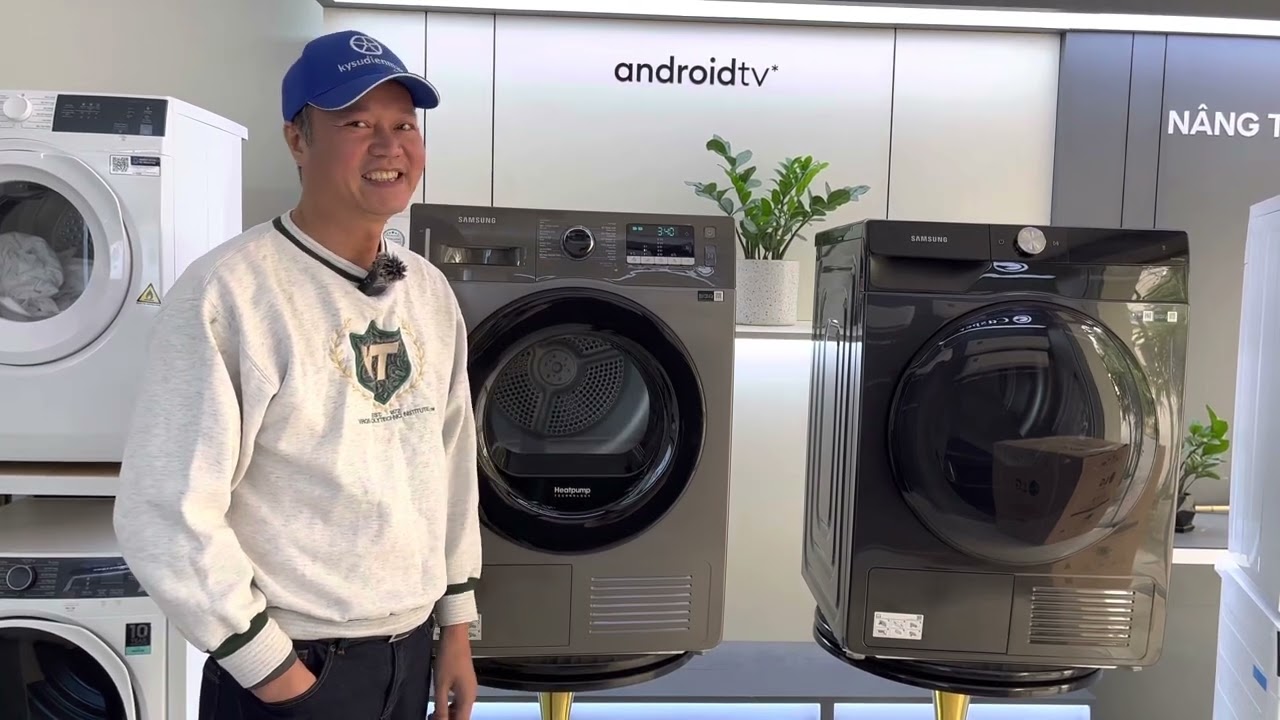 Review máy sấy bơm nhiệt Heatpump Samsung