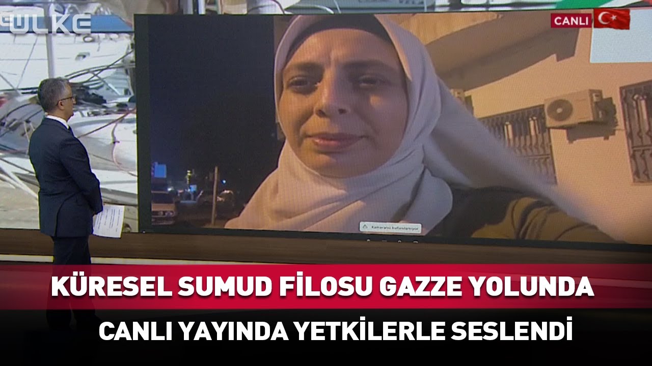 Küresel Sumud Filosu Gazze Yolunda! Canlı Yayında Yetkililere Seslendi...