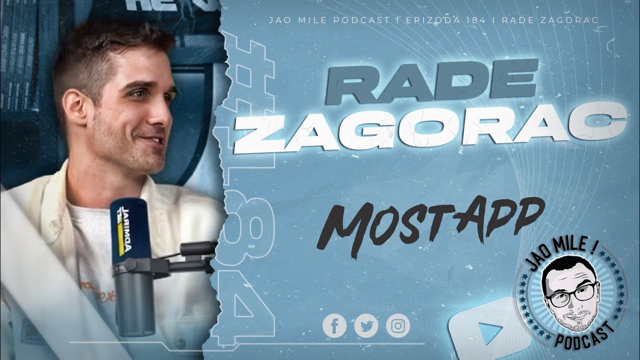Jao Mile x Rade Zagorac: OSTANAK u MEGI je bio GREŠKA!
