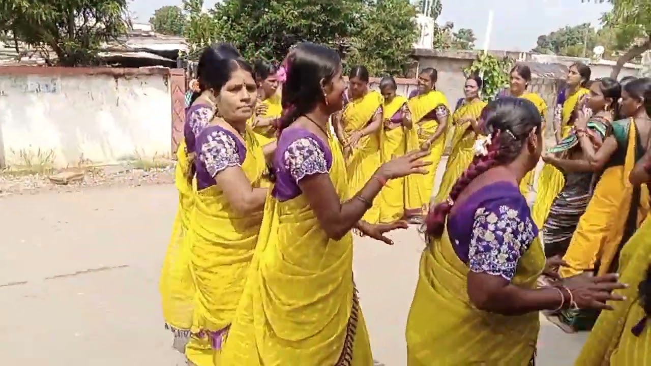 2025 Palugu Ralla Telugu Folk Song Dance By  Nava Shakti Sharada Devi Group Balapur