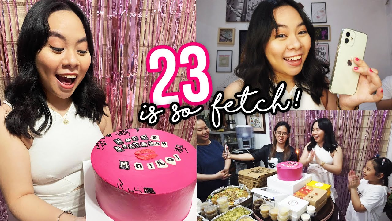 Mean Girls Themed Birthday + NEW iPhone 12 Unboxing! | 23RD BIRTHDAY VLOG