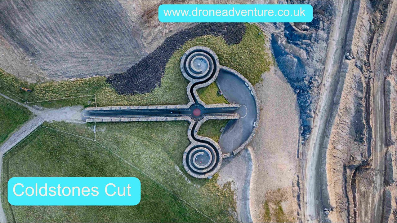 Coldstones Cut 4k Drone Video