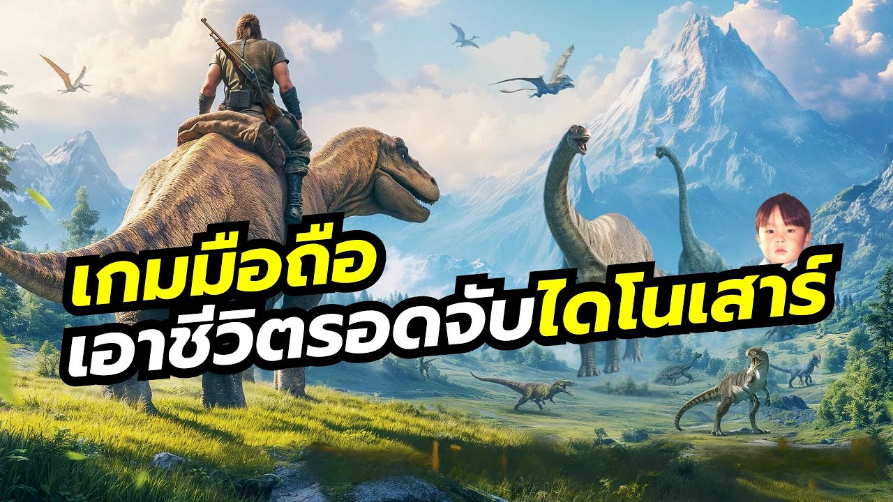 Jurassic Island: Survival เกมมือถือเอาชีวิตรอดคล้ายๆ ARK แต่เป็น 2.5D จับไดโนเสาร์มาช่วยได้