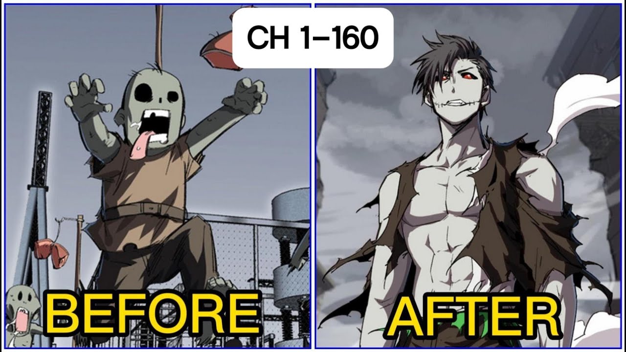 Mr.Zombie | Manhwa Recap | Chapter 1-160 | A Zombie Worked Out in Haunted World, Got Strong