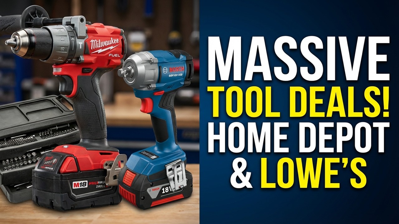 Home Depot Special Buy Milwaukee Tool Deals & More!
