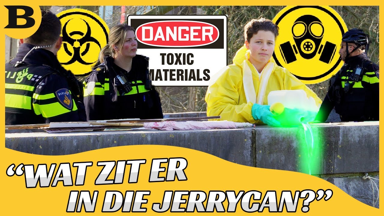 CHEMISCH AFVAL DUMPEN IN DE MAAS