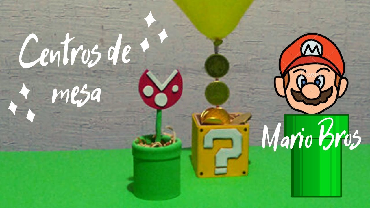 Mario Bros 🍄 dulceros/centros de mesa