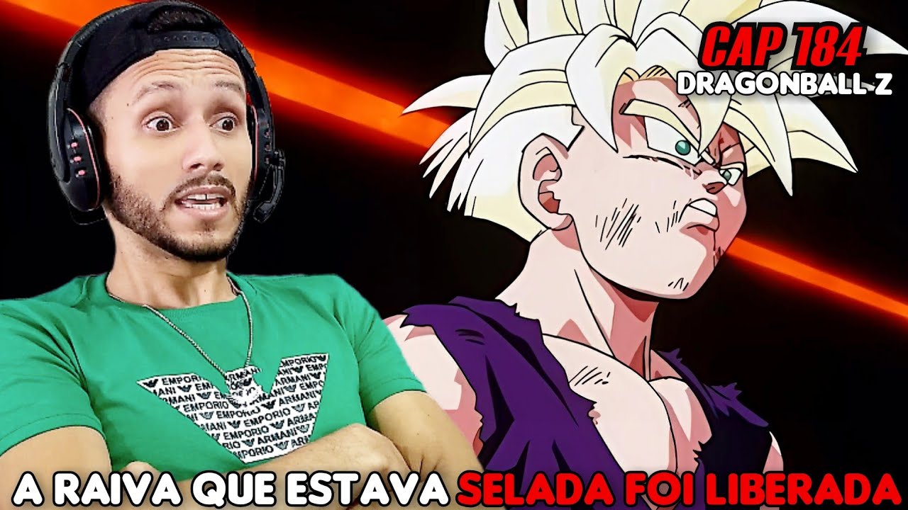 AS LÁGRIMAS EA FURIA DE GOHAN | YGOR REAGINDO | DRAGONBALL Z CAP 184 Gohan Fica Nervoso!