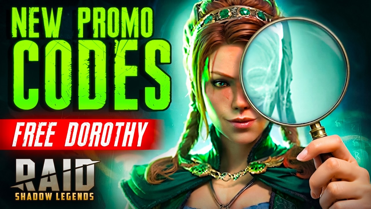 Dorothy Gale Guide + WORKING Promo Codes + NEW Starter Pack 🎁 RAID Shadow Legends 2026