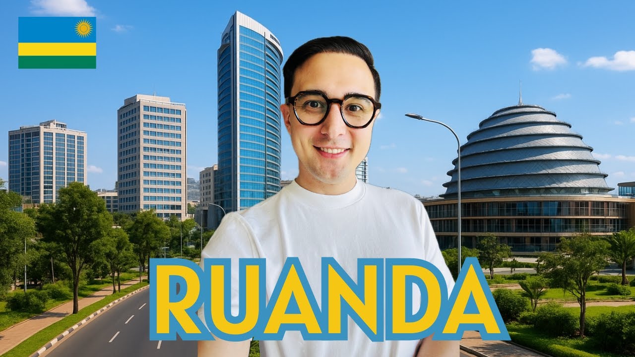 O PAÍS MAIS MODERNO e LIMPO da ÁFRICA! | RUANDA 01