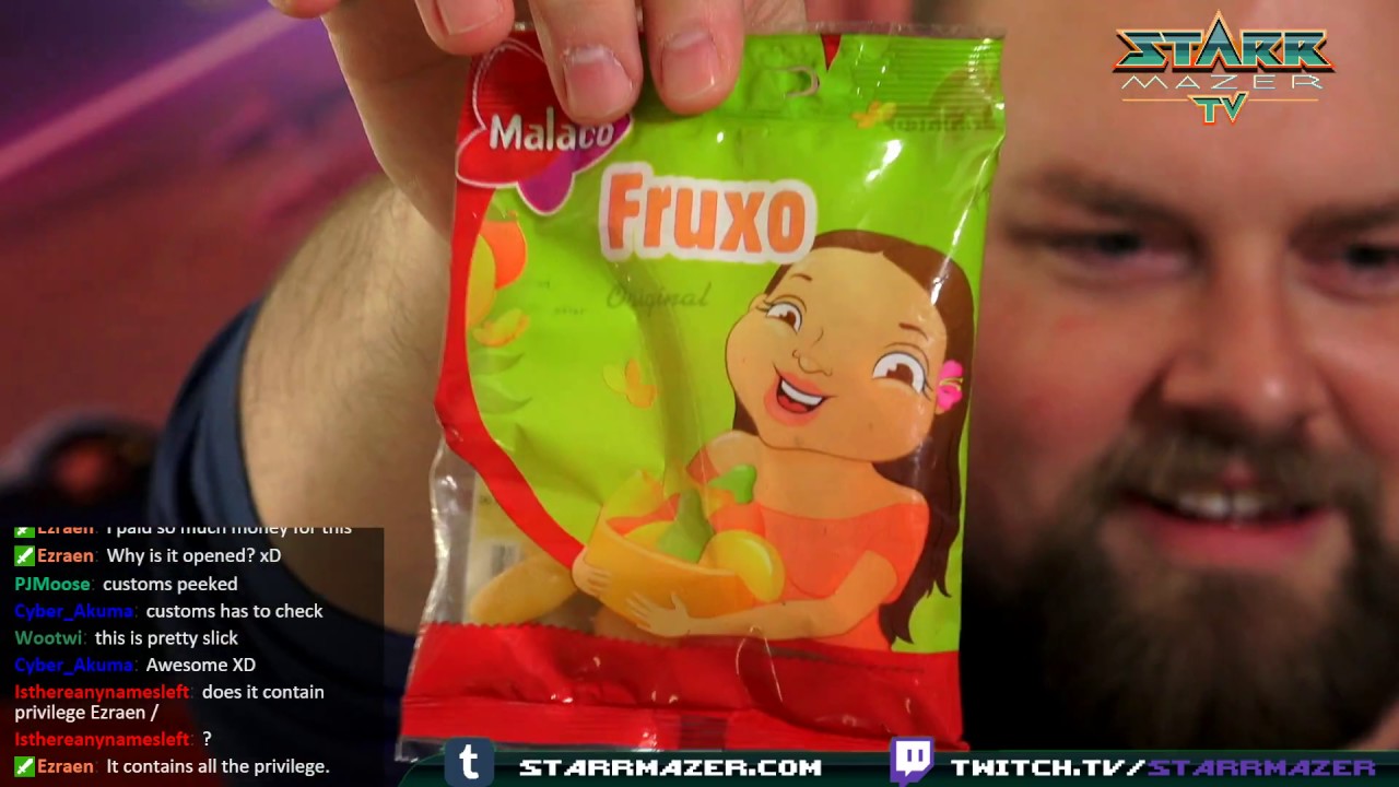 Eating Swedish Candy! Sent from Mazer Ezraen!