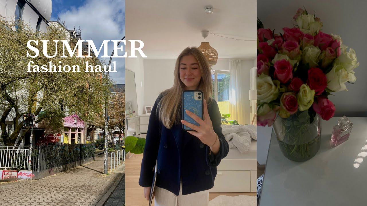 summer fashion haul:) + Vlog