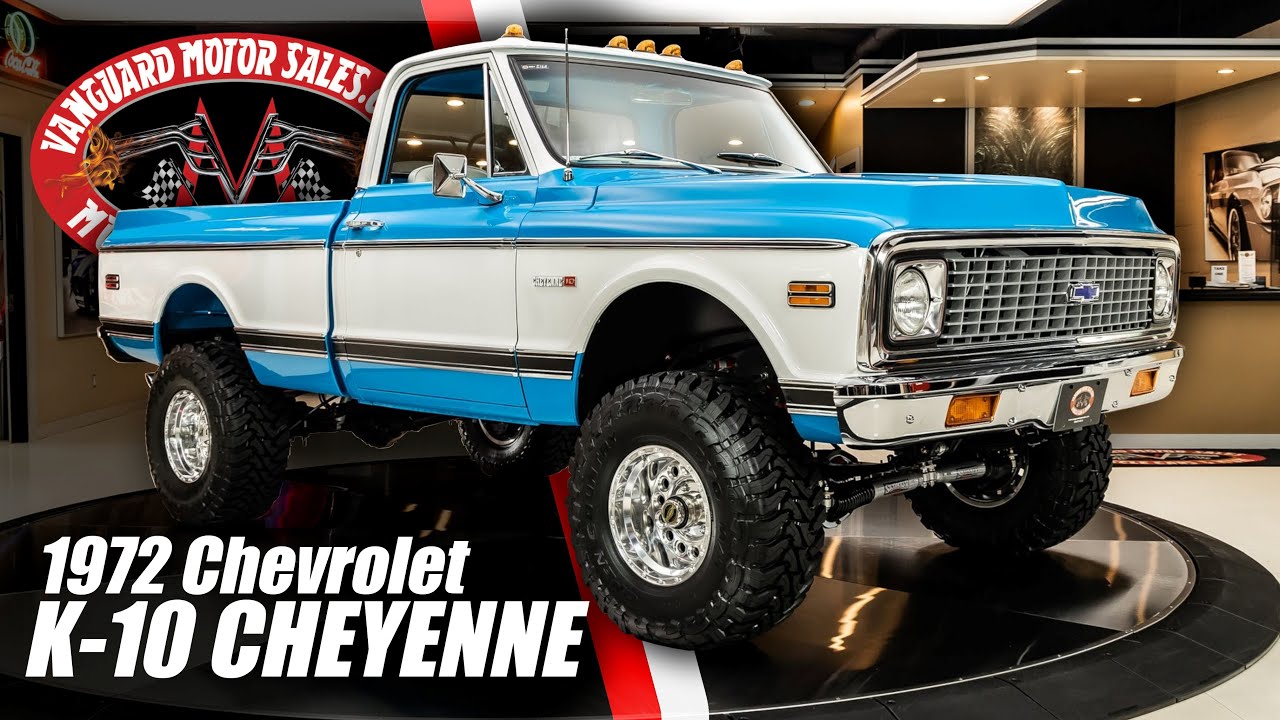 1972 Chevrolet K-10 For Sale Vanguard Motor Sales #5126