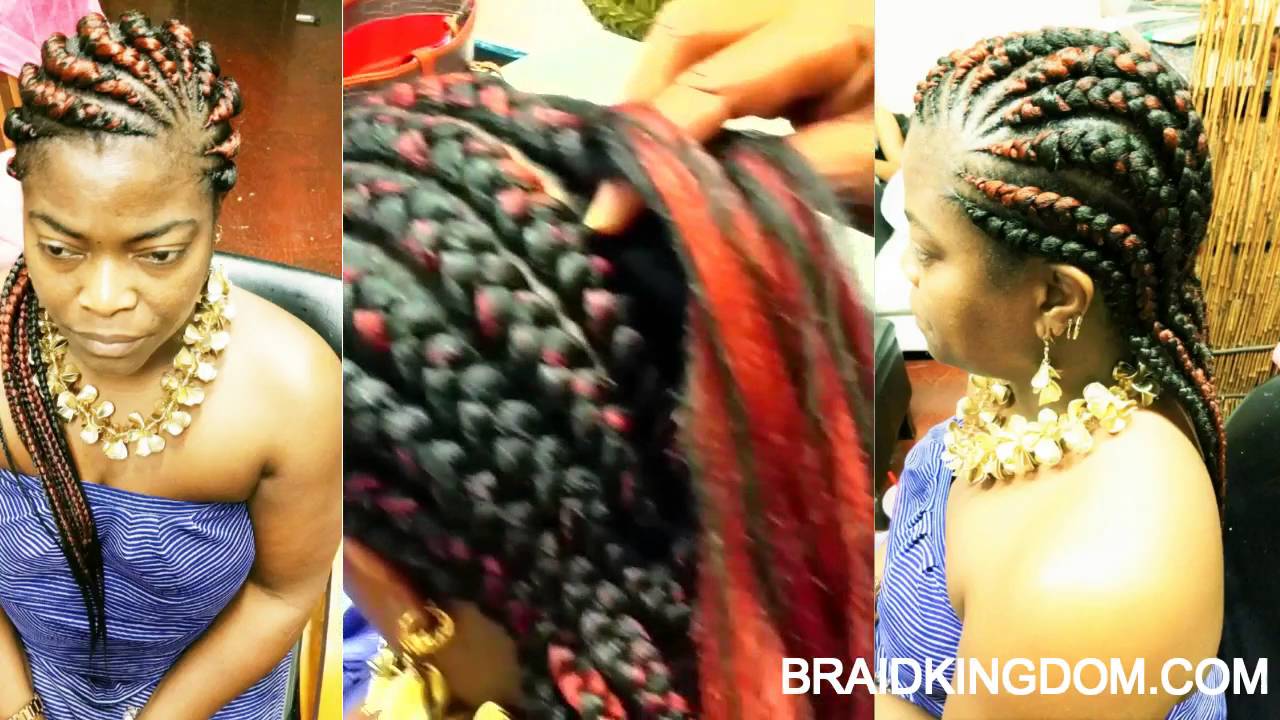 Easy way to do Ghana Braids