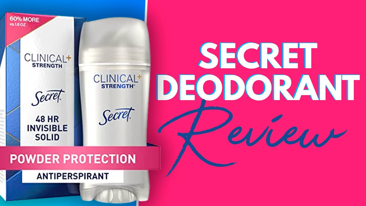 Review: Secret Deodorant! *Must Have Item!*