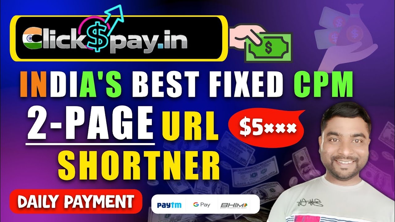 🔥Best 2 Page Fixed 💸CPM Link Shortner Site | Url Shortner 2026 - SmartHindi