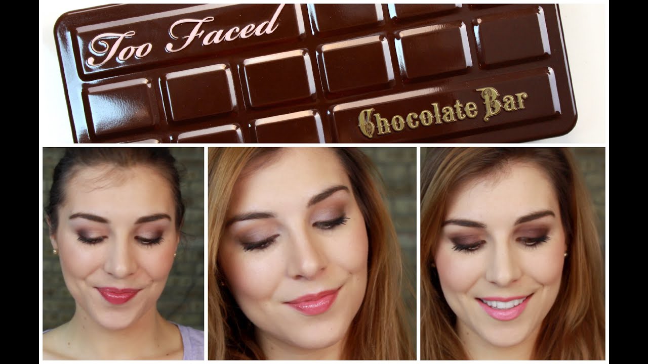 3-looks-in-1: Too Faced Chocolate Bar Palette | Bailey B.