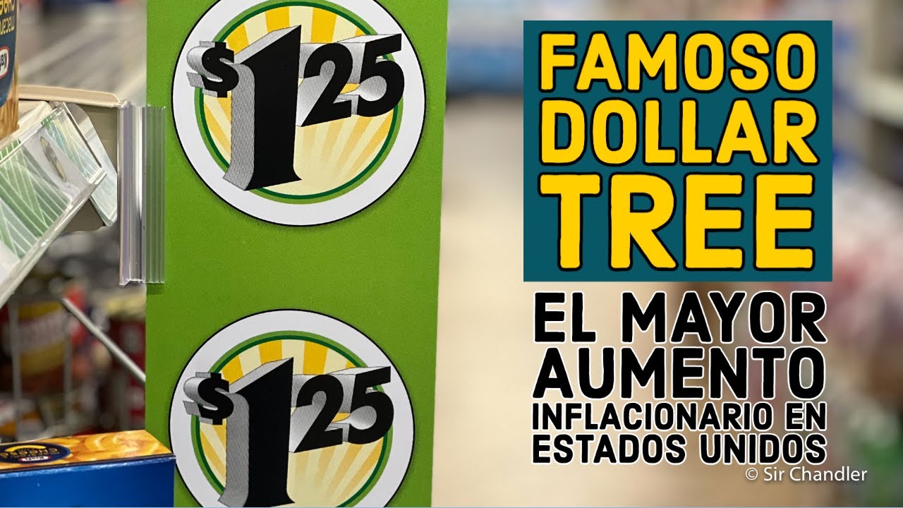 ¡Aumentazo del 25% en Dollar Tree 🇺🇸🛒! Así se ve uno ahora con el nuevo precio
