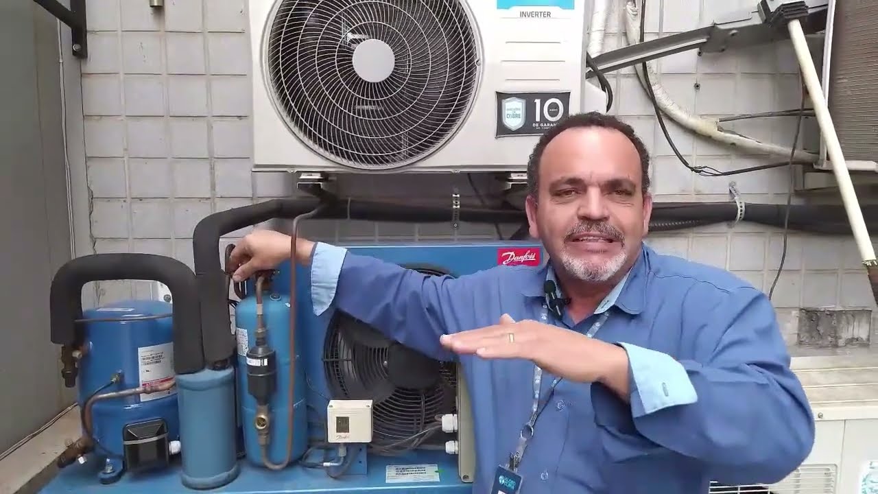 Compressor de câmara fria que não desliga - AULA 17 Refrigeração Comercial
