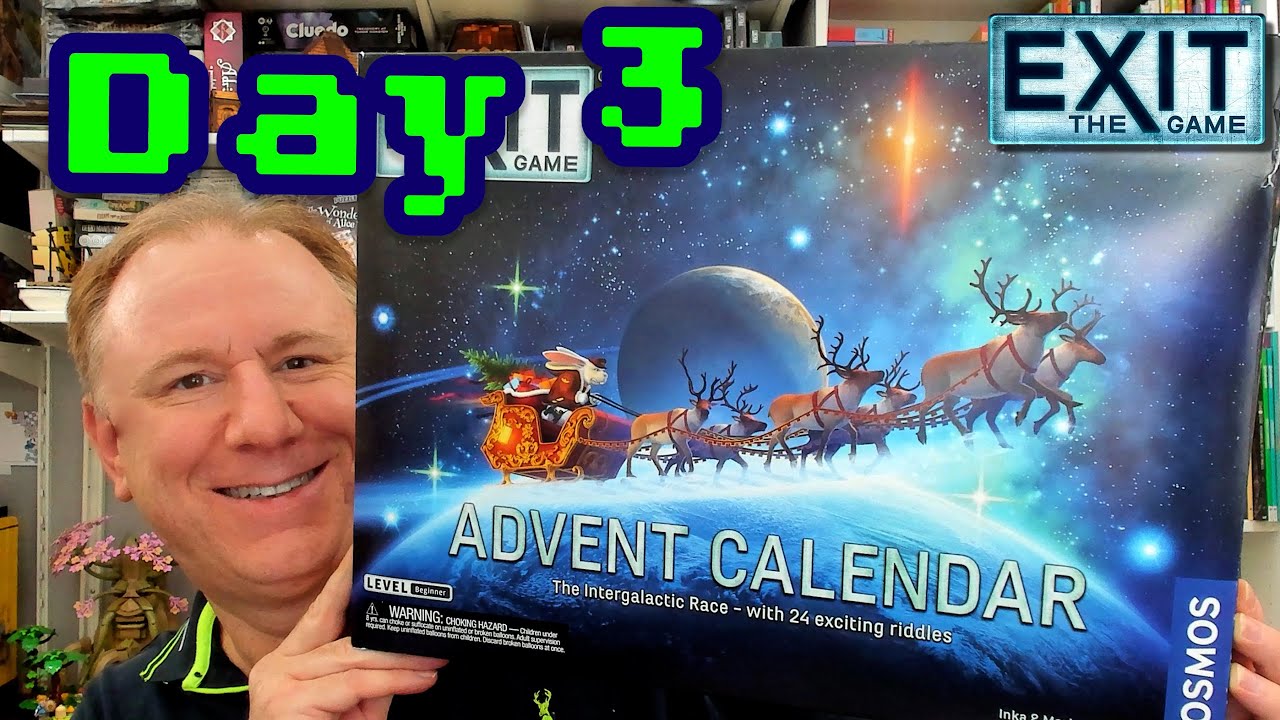 Exit the Game Advent Calendar 2025 Day 3: The Intergalactic Race