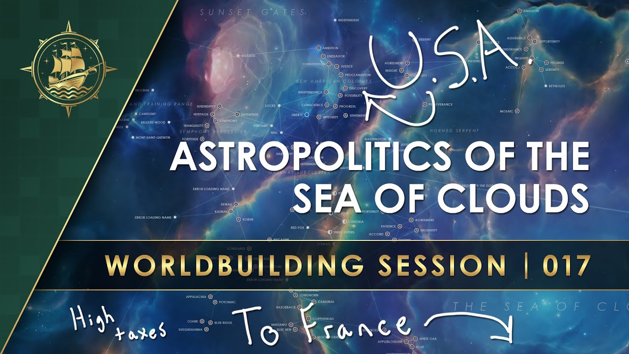 Interstellar Geopolitics in Sea of Clouds | Dawn of Victory Worldbuilding Session #17