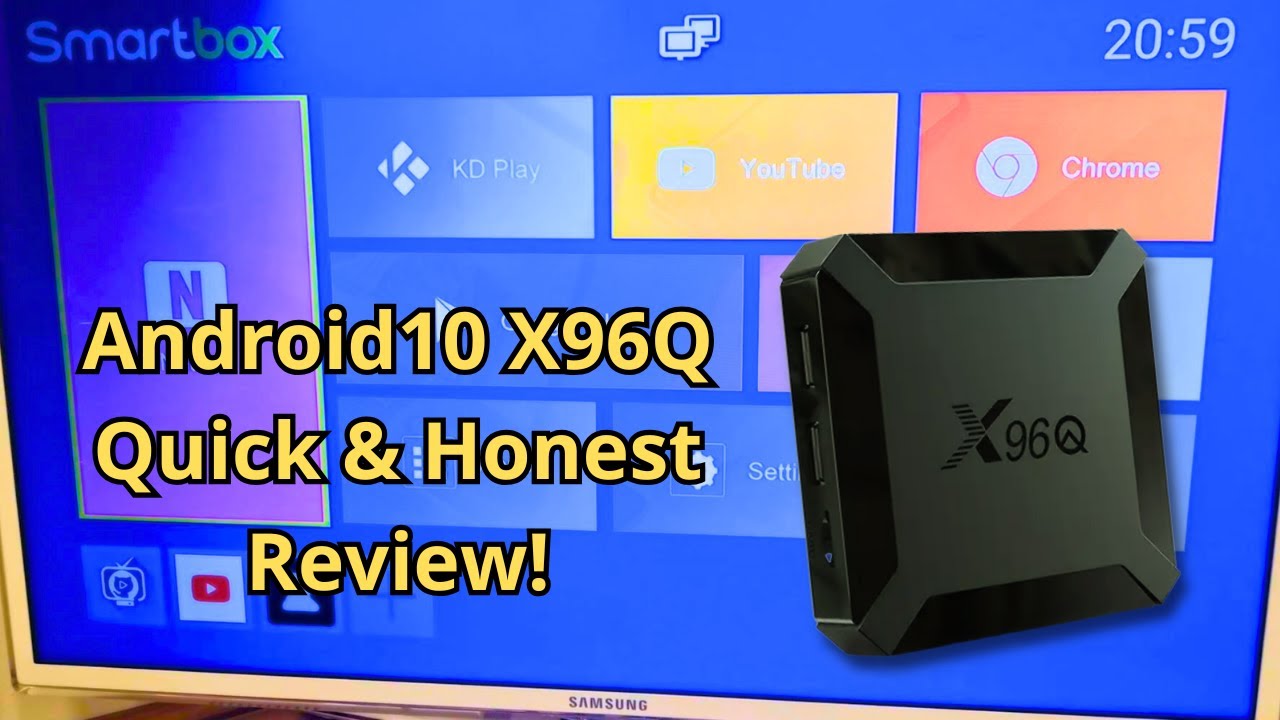 Quick Review of X96Q Android 10 TV BOX (Allwinner H313) with 2GB RAM and 16GB storage from Temu