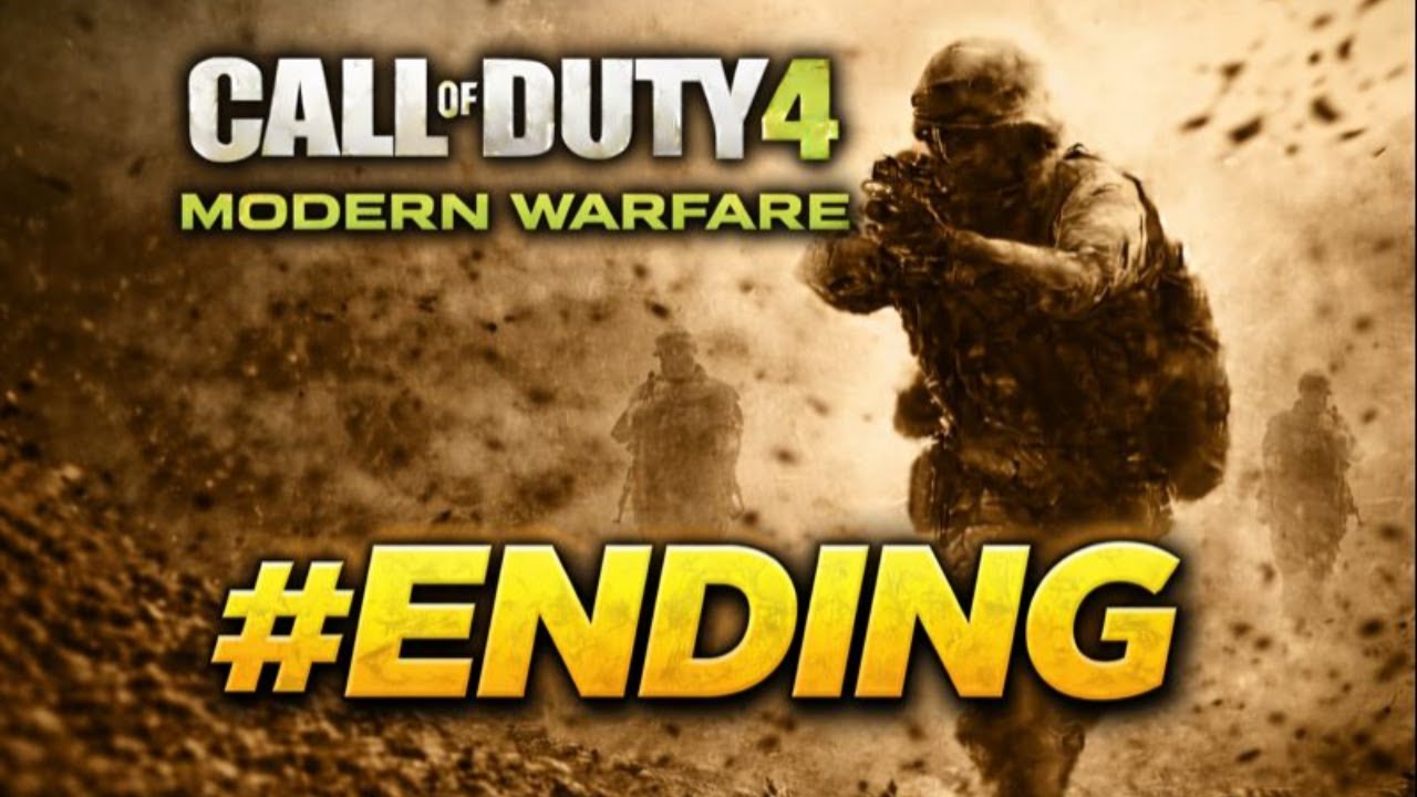 Call of Duty 4 Modern Warfare (2007) PC Last Mission: Ending