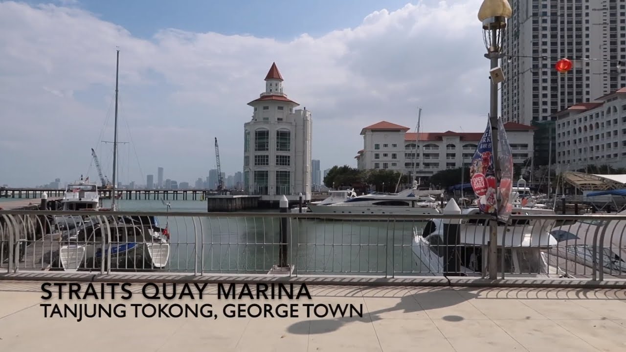 Straits Quay shopping mall and marina | Penang | George Town 【amingo】