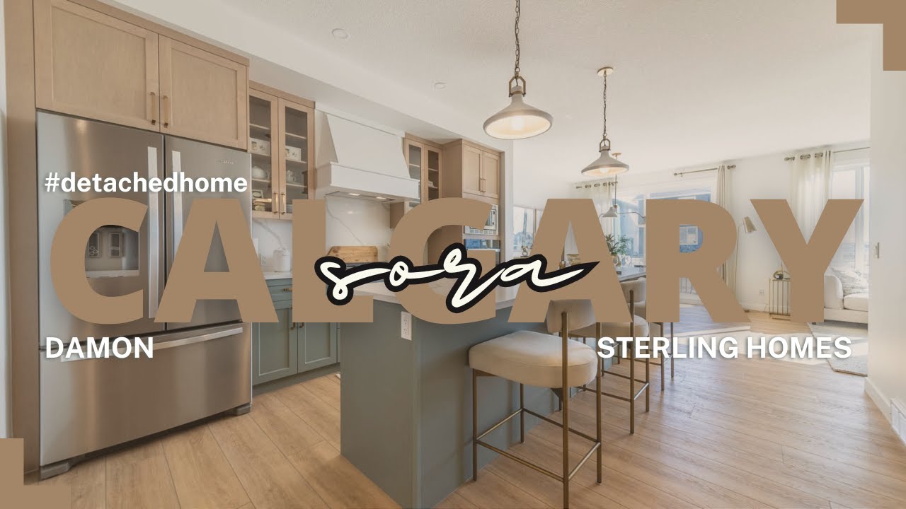 Sterling Homes | Damon | 2354 кв. фута | 4 спальни | 2,5 ванные комнаты | Sora at Hotchkiss | Кал...