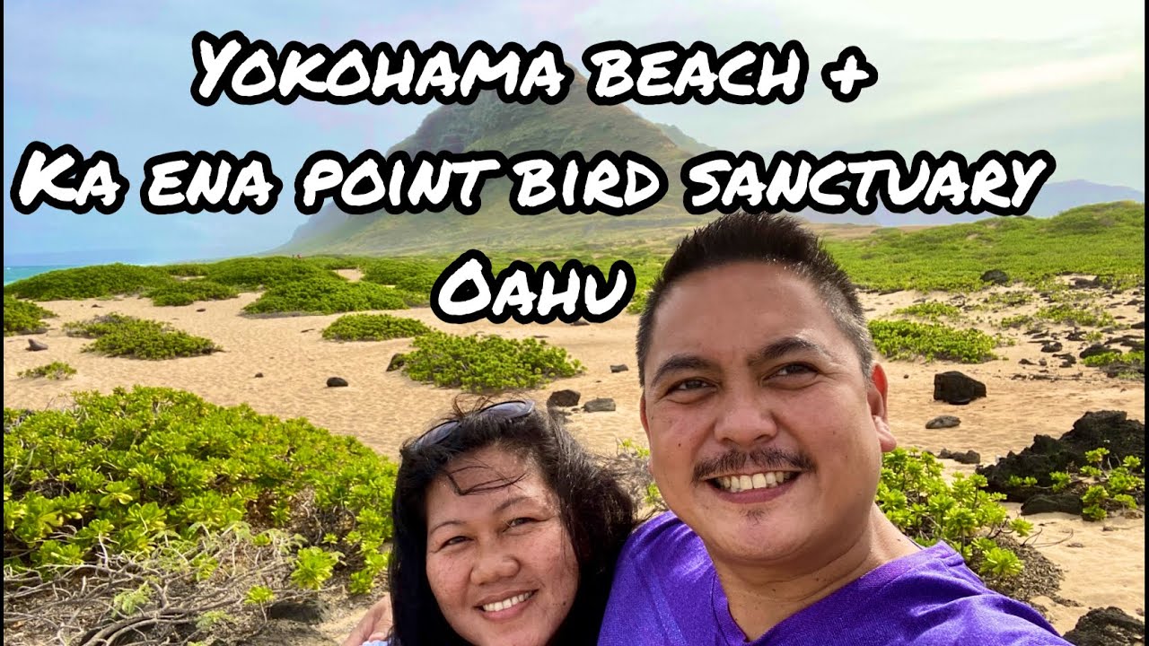 🇺🇸 What to do on the island of Oahu? Visit kaena point & Yokahama beach great sunset. #oahu #hiking