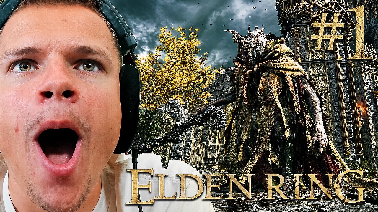 PLAYING ELDEN RING UNTIL I BEAT IT DAY 1