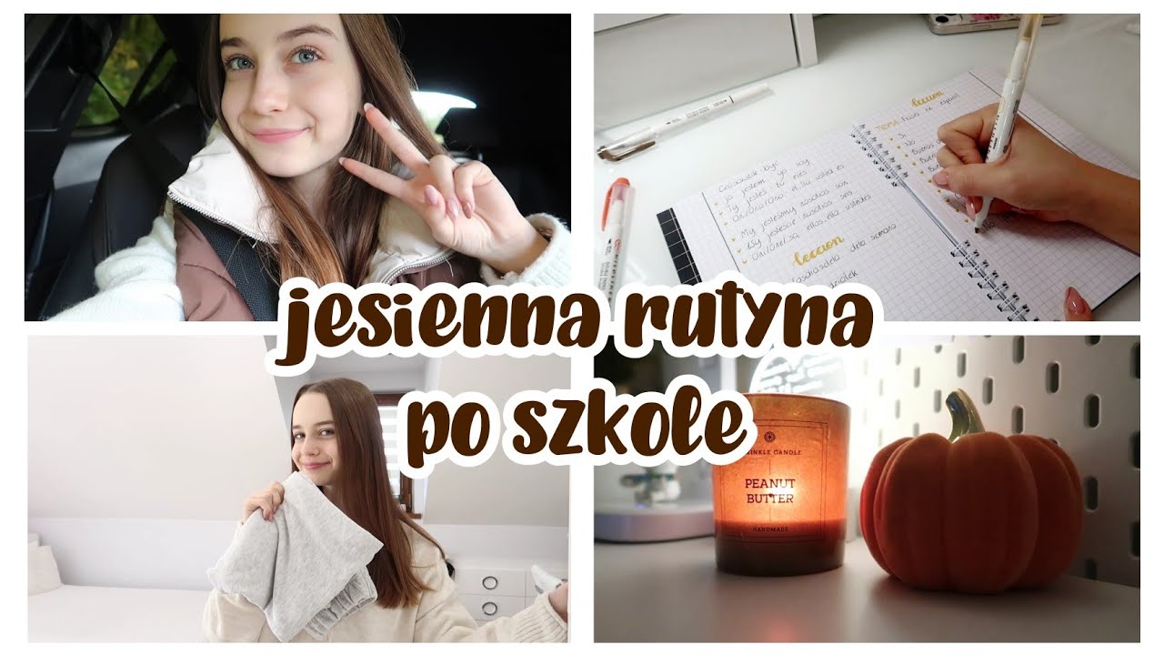 JESIENNA RUTYNA PO SZKOLE 2022| MY AFTER SCHOOL ROUTINE