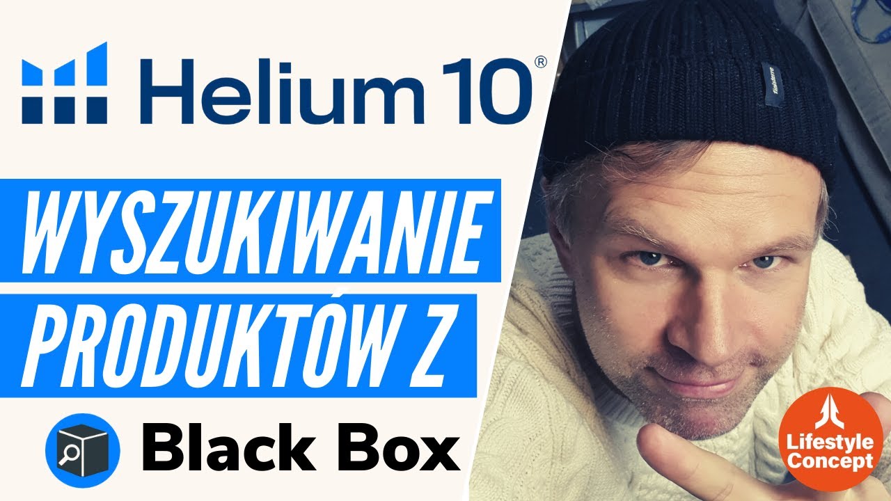 Amazon FBA - Helium 10 i wyszukiwanie produktów do sprzedaży na Amazonie przez Black Box