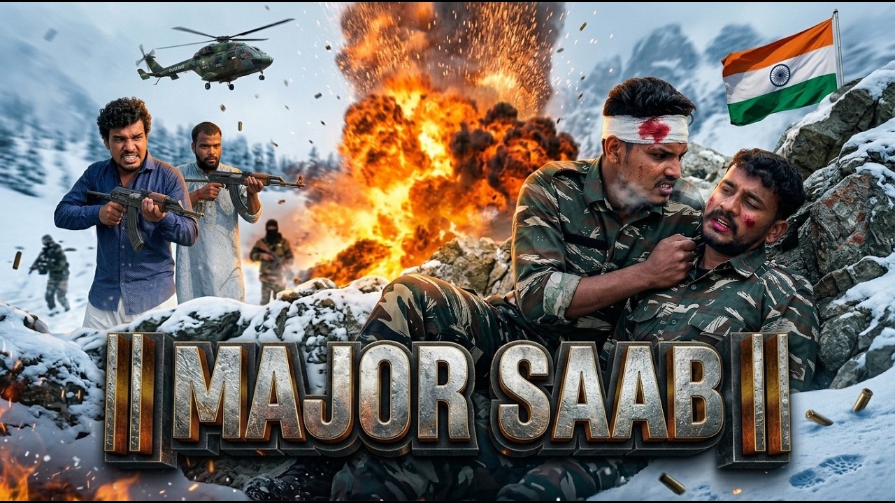 Major Saab🇮🇳🫡 || Story of Indian Army || THE LOYAL FAUJI ||