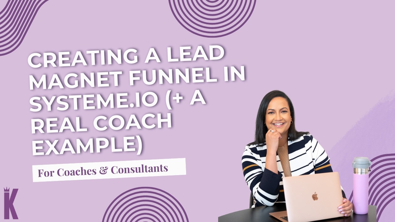 Creating a Lead Magnet Funnel in Systeme.io (+ A Real Coach Example)