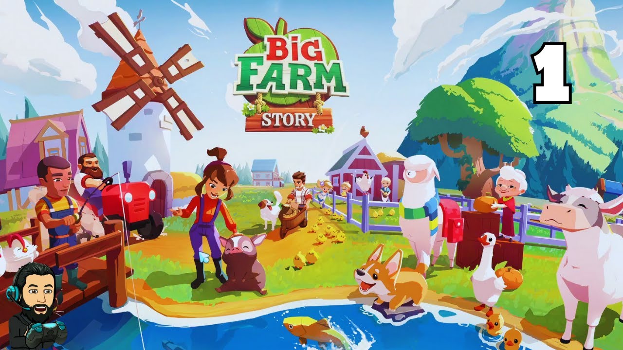 BIG FARM STORY Gameplay -  Cute and Wholesome - Part 1 [no commentary]