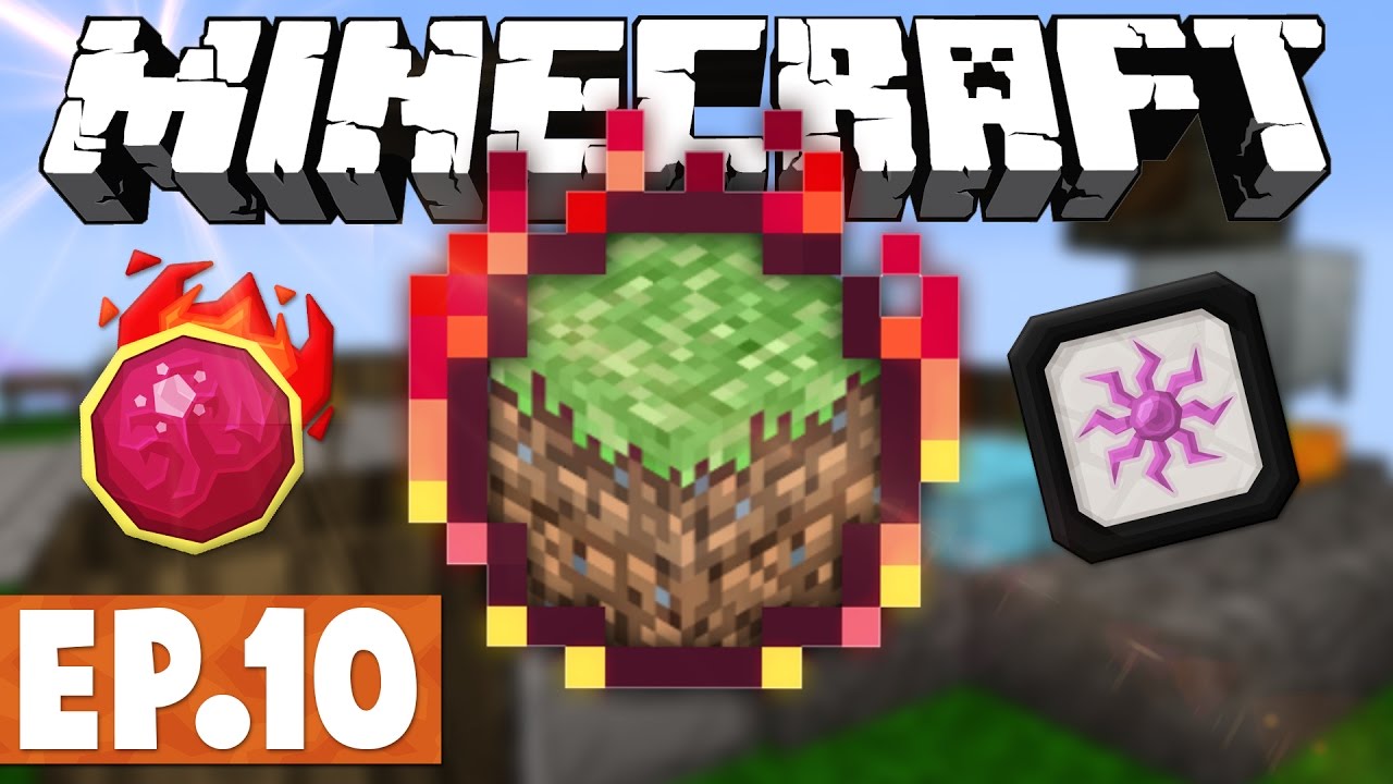 Minecraft Sky Exchange - Makeshift Auto-Sieve! #10 [Questing Modded Skyblock]