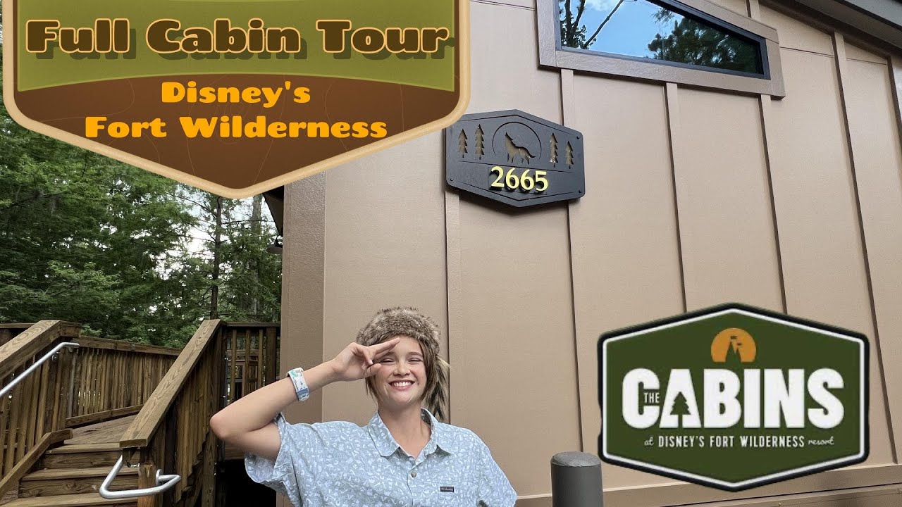 Full Cabin Tour at Disney World's Fort Wilderness Resort! | #disney #disneyworld #fortwilderness