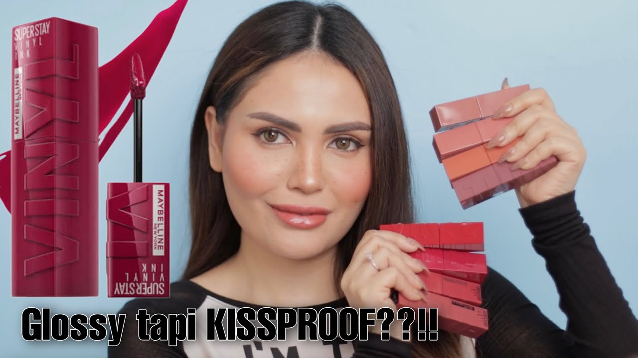MAYBELLINE VYNIL INK | SWATCHES SEMUA WARNA