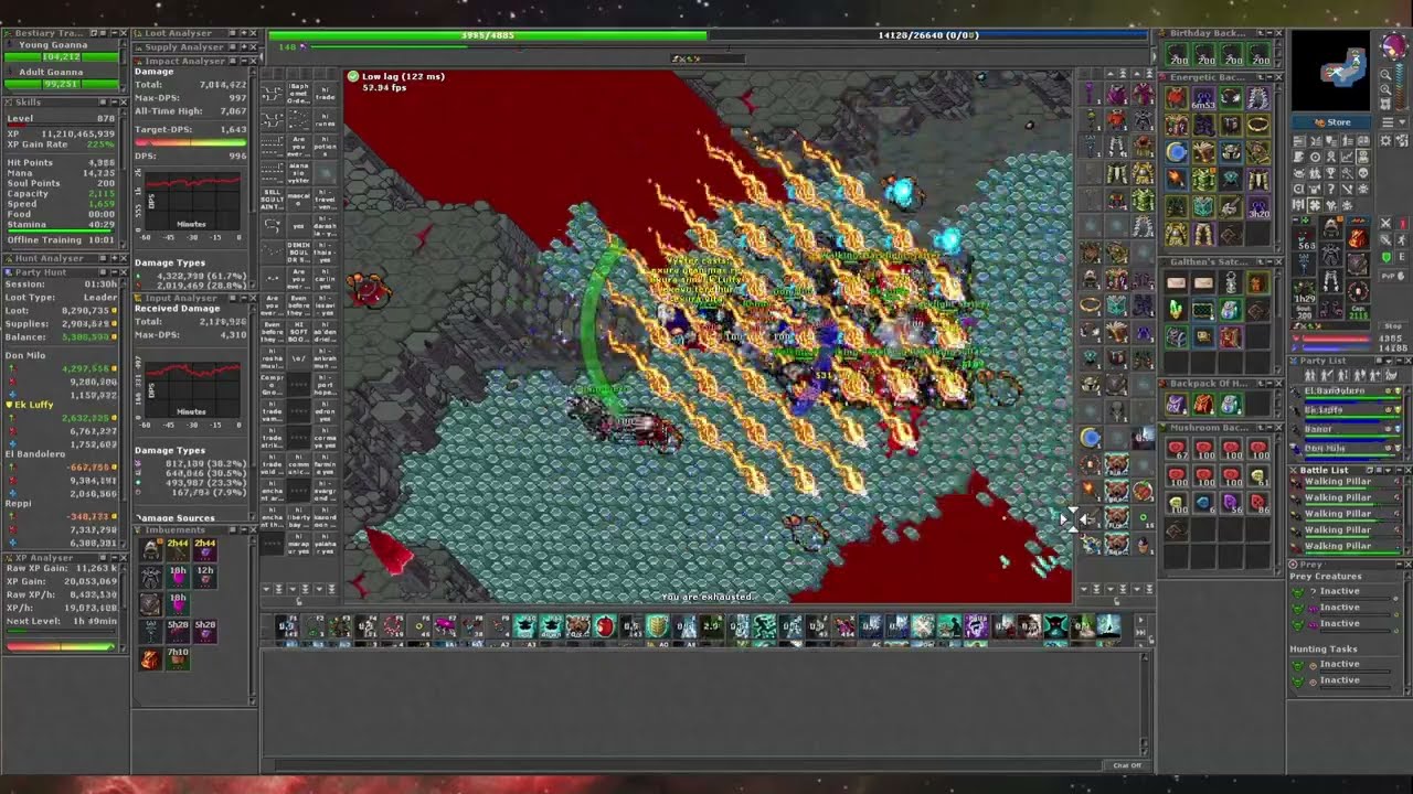 Tibia Hunts - ED 875 Rotten Blood Darklight Core x5