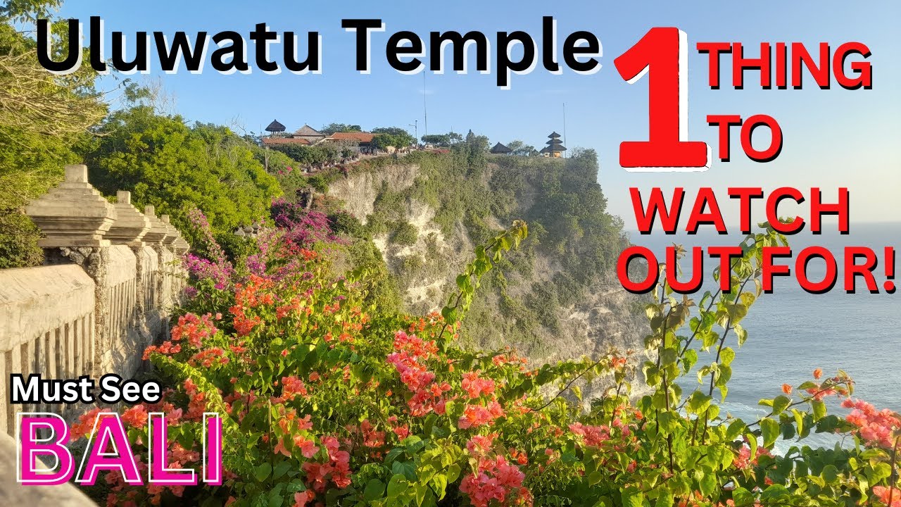 Uluwatu Temple Bali  Oops! more monkeys than temple I think! | Bali Travel Guide vlog
