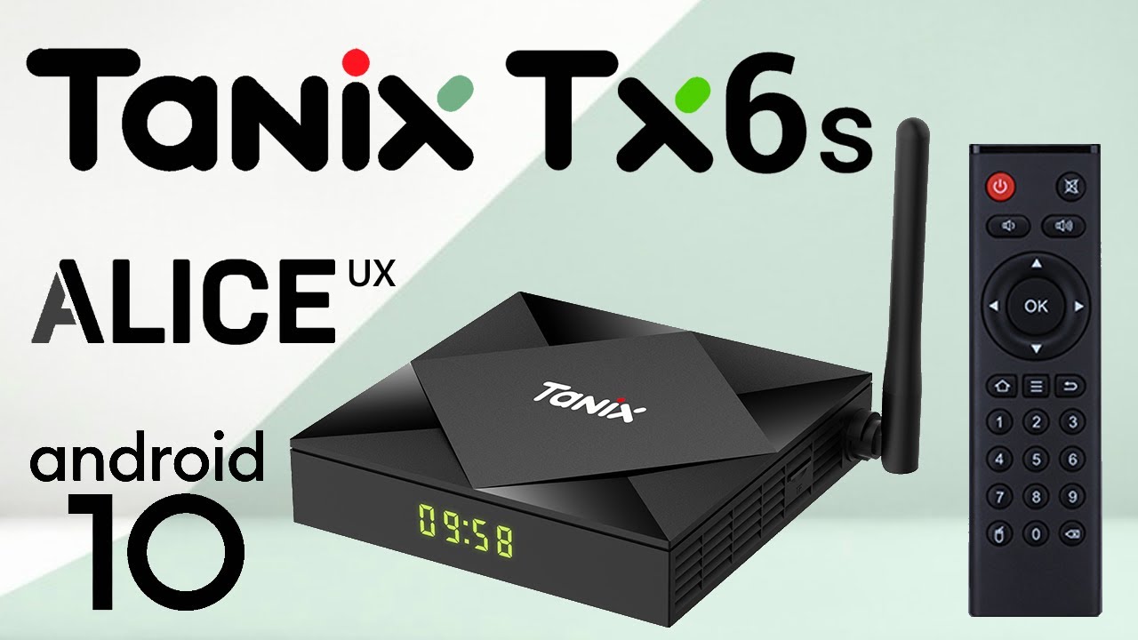 Tanix TX6S Allwinner H616 Andriod 10 TV Box Review