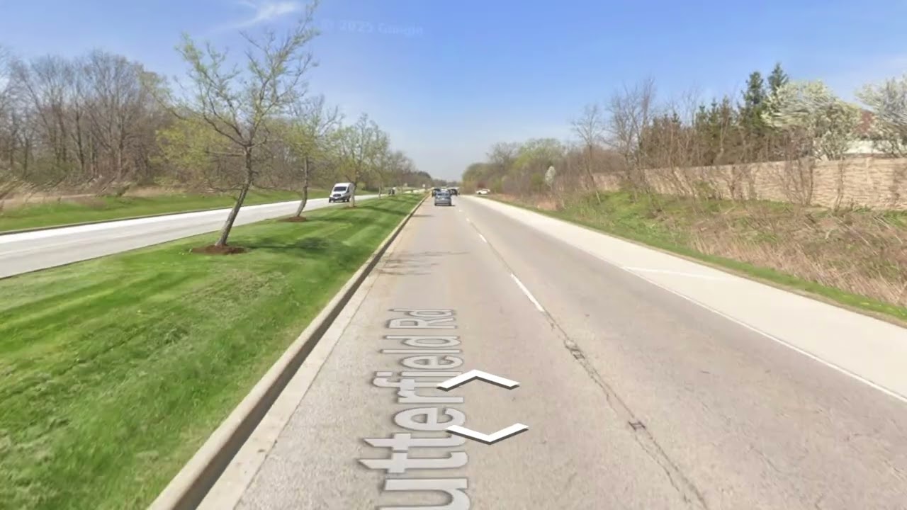 Street Viewing Butterfield Road From Bellwood To Aurora On Apple Maps