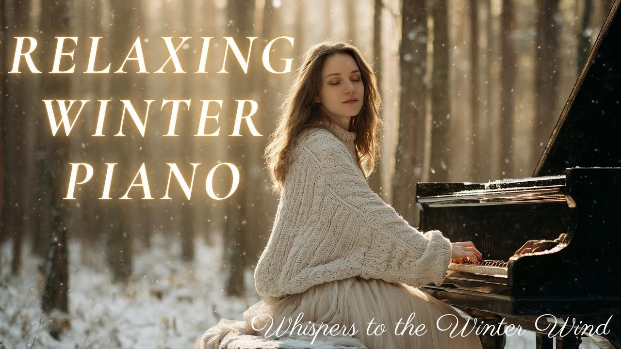Whispers to the Winter Wind | Relaxing Piano Music for Stress Relief (3 Hours)