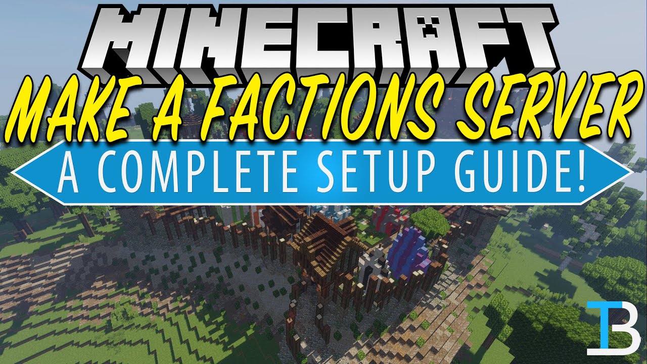 Как создать сервер фракций Minecraft